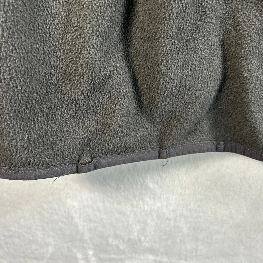 The North Face Mens Fleece Pullover 1/4‎ Zip Gray Size S